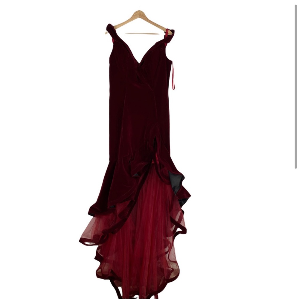 Mac Duggal gown